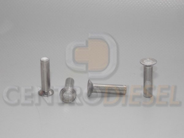 REMACHE ALUMINIO 6 X 25 C12
